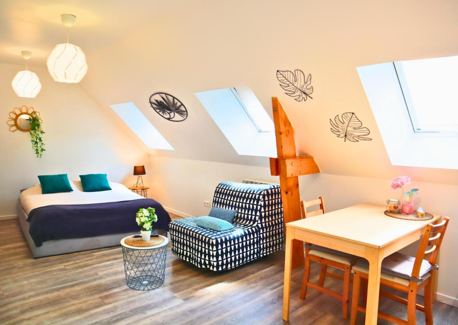 Studio En Plein Centre De Saint-Omer - A 5 Min De La Gare, Parking Gratuit Сент-Омер Экстерьер фото